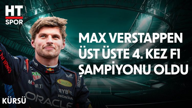 Max Verstappen, F1'de efsane pilotların arasına girdi. - Kürsü