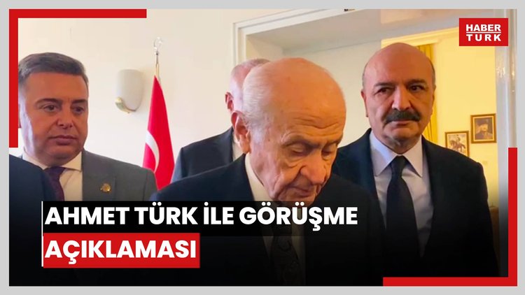 AHMET TÜRK İLE GÖRÜŞME AÇIKLAMASI