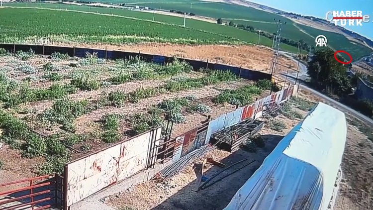 Narin Güran'ın cansız bedenini saklayan Nevzat Bahtiyar'ın aracının olay günü görüntüleri kamerada