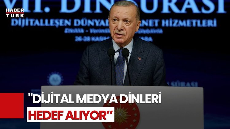 Cumhurbaşkanı Erdoğan: Yapay Din Oluşturma Gayreti İçindeler
