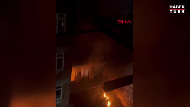 Fatih'te ayakkabı atölyesinde çıkan yangın söndürüldü