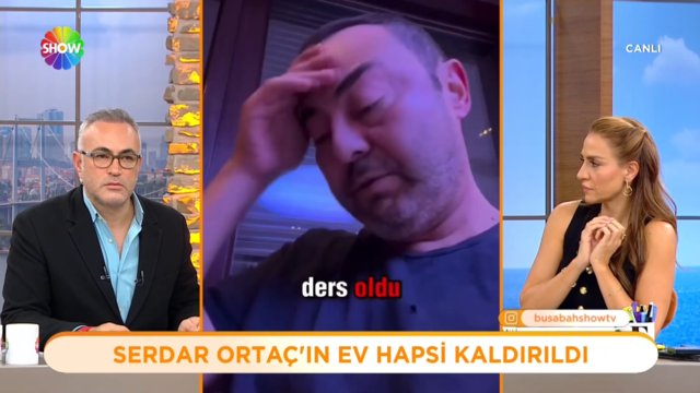 Serdar Ortaç'ın ev hapsi kaldırıldı!