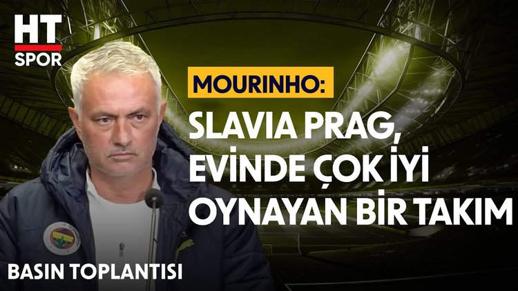 Jose Mourinho ve Fred, Avrupa Ligi maçı öncesi açıklamalarda bulundu - Basın Toplantısı