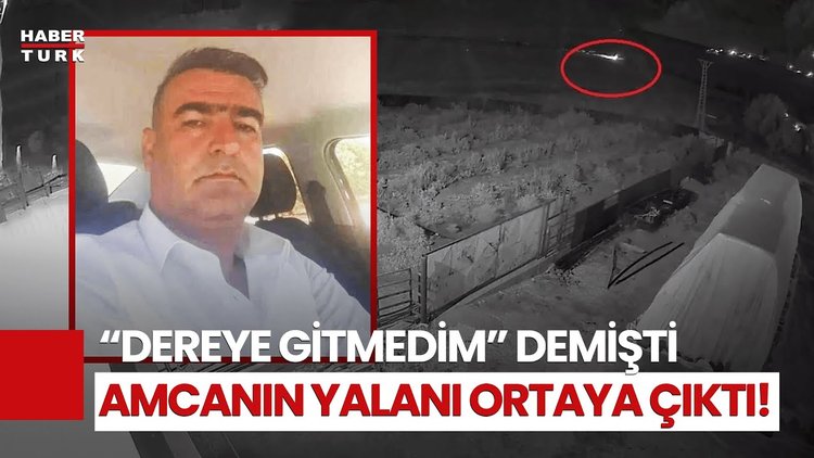 Amca Salim Güran&#039;ın Dere Yatağına Gittiği Anlar Kamerada! Cesedin Yakınında 8 Dakika Kalmış