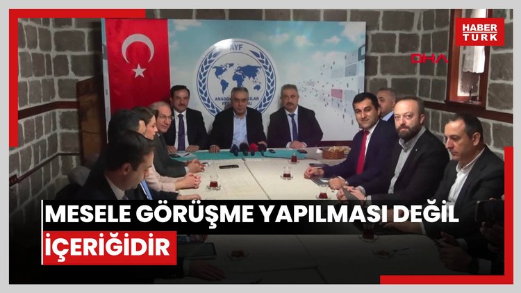 Cumhurbaşkanı Başdanışmanı Uçum: Mesele görüşme yapılması değil, içeriğidir