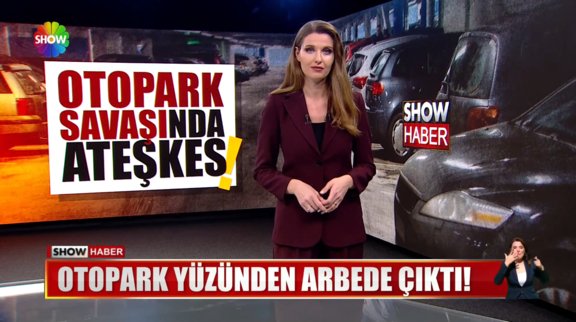 Otopark yüzünden arbede çıktı!