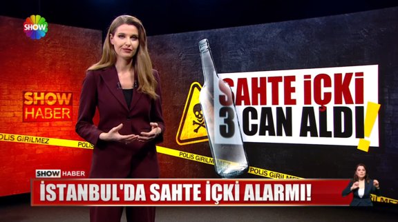 İstanbul'da sahte içki alarmı!