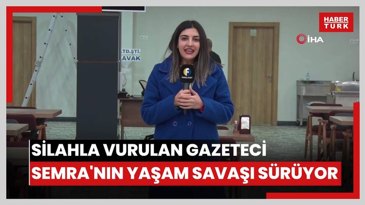 Erkek arkadaşı tarafından silahla vurulan gazeteci Semra'nın yaşam savaşı sürüyor