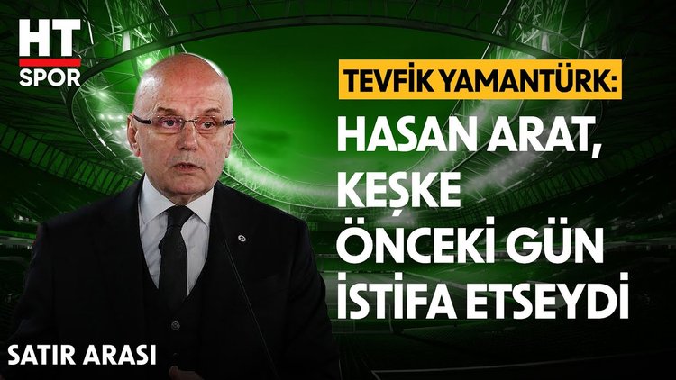 Beşiktaş Divan Kurulu Başkanı Tevfik Yamantürk, HT Spor'da - HT Spor