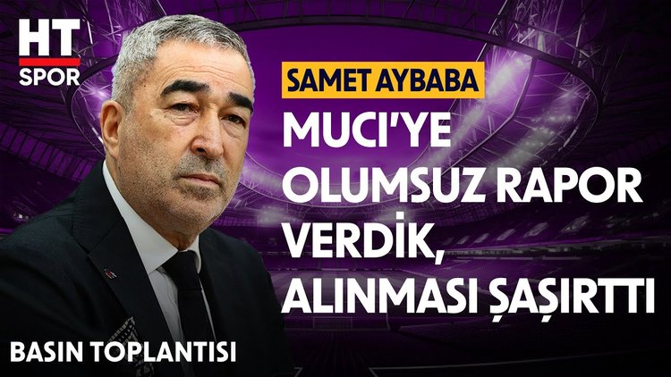 Samet Aybaba Basın Toplantısı'nda merak edilenleri cevapladı - Basın Toplantısı