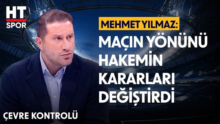 Mehmet Yılmaz, tartışmalı geçen Alanyaspor - Trabzonspor maçını yorumladı - Çevre Kontrolü