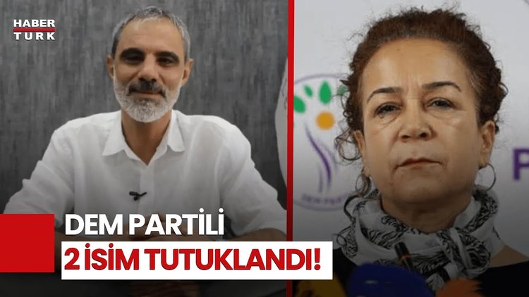 DEM Parti Eş Genel Başkan Yardımcısı Akdağ Ve Kayapınar Belediye Eş Başkanı Dündar Tutuklandı!