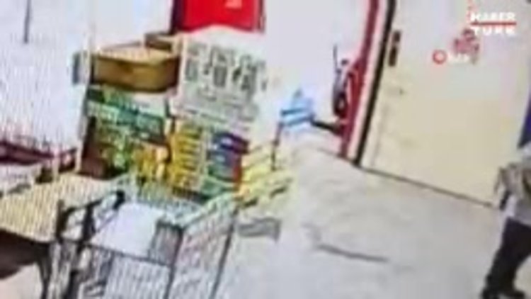 Bindiği asansörün kabini düştü