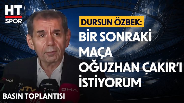 Başkan Özbek, Eyüpspor maçı hakkında önemli açıklamalarda bulundu - Basın Toplantısı