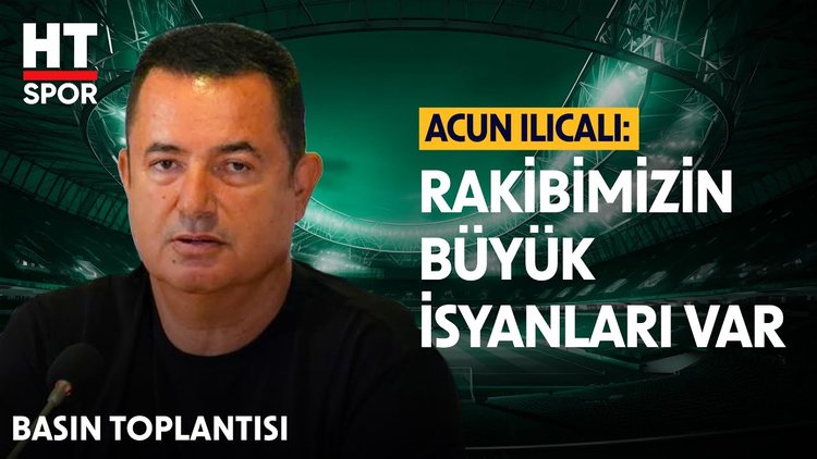 Fenerbahçe Asbaşkanı Acun Ilıcalı Gaziantep FK maçı sonrası açıklamalarda bulundu - Basın Toplantısı