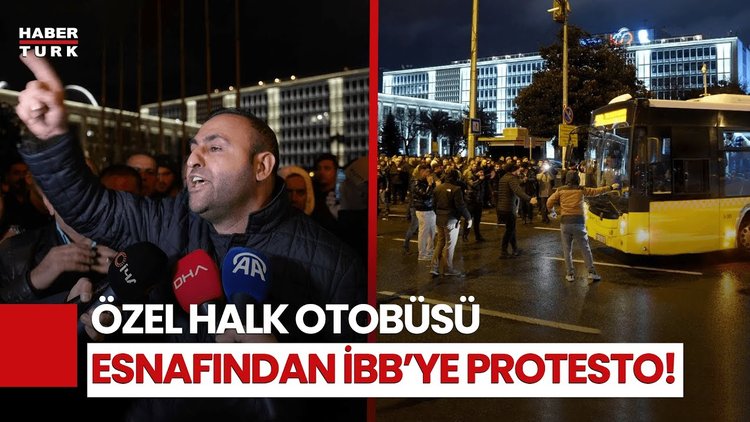 Özel Halk Otobüsü Şoförlerinden Eylem: Gerekirse Kontak Kapatırız