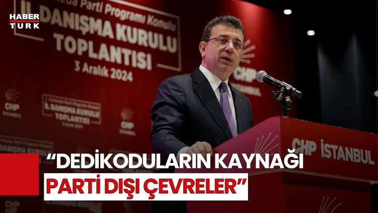 İmamoğlu'ndan Kurultay Tepkisi: Dedikodu Ateşine Odun Taşımamak Hepimizin Görevi