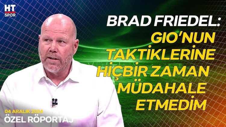 Brad Friedel, Van Bronckhorst ile taktik konuştuğu iddialarını yanıtladı - Özel Röportaj