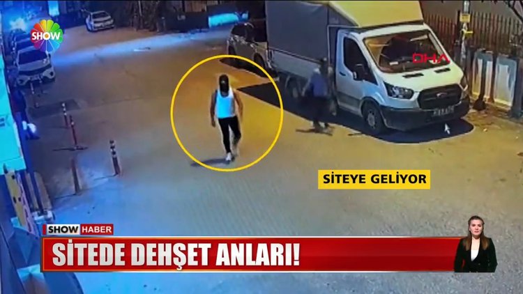 Kadın güvenliğin başına silah dayadı!