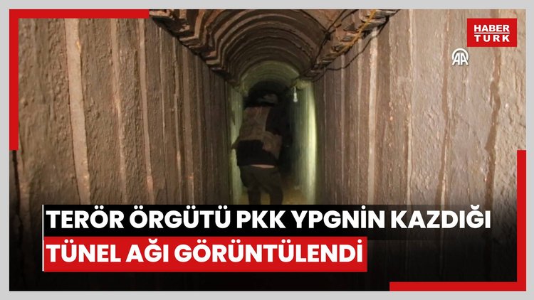 Tel Rıfat'ta Cerrahi Hastanesi'nin altında terör örgütü PKK/YPG'nin kazdığı tünel ağı görüntülendi