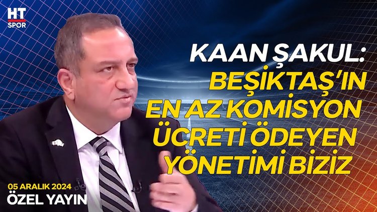 Kaan Şakul, transferler için ödenen komisyon iddialarını cevapladı - Özel Yayın