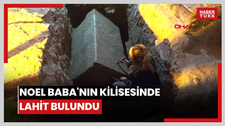 Noel Baba'nın kilisesinde lahit bulundu; Aziz Nikolaos'un mezarı olabilir