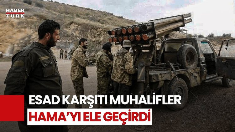 HTŞ Liderliğindeki Muhalifler Hama&#039;yı Ele Geçirdi! Hama&#039;dan Sonra Hedef Humus Mu?