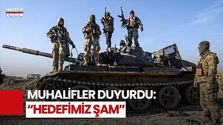 Suriye'de Savaş Sürüyor! Muhalifler: Hedefimiz Şam