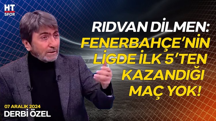 Rıdvan Dilmen'den çok kritik Fenerbahçe tespiti - Derbi Özel