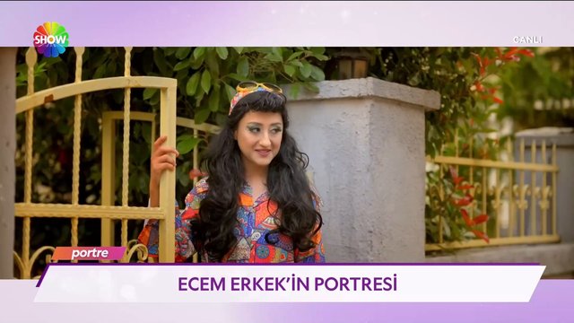 Ecem Erkek'in portresi!