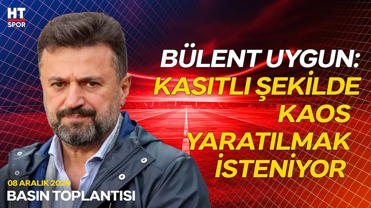 Bülent Uygun, Galatasaray maçı sonrasında açıklamalarda bulundu - Basın Toplantısı