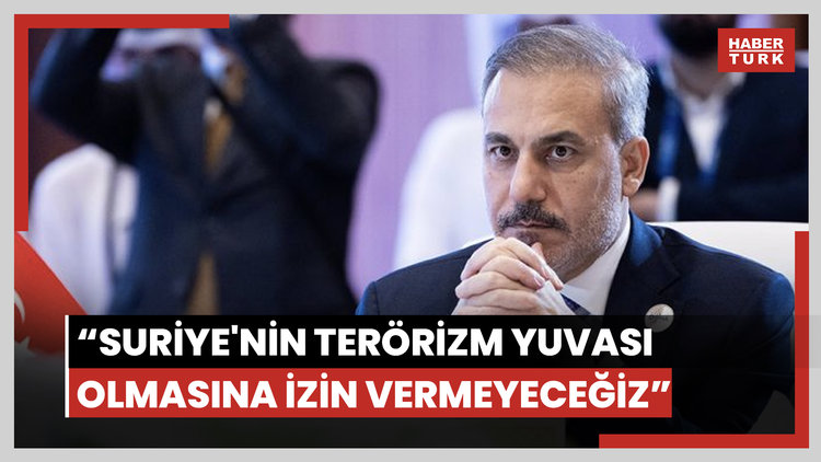 Dışişleri Bakanı Fidan: Suriye rejimi tarihe karışmıştır