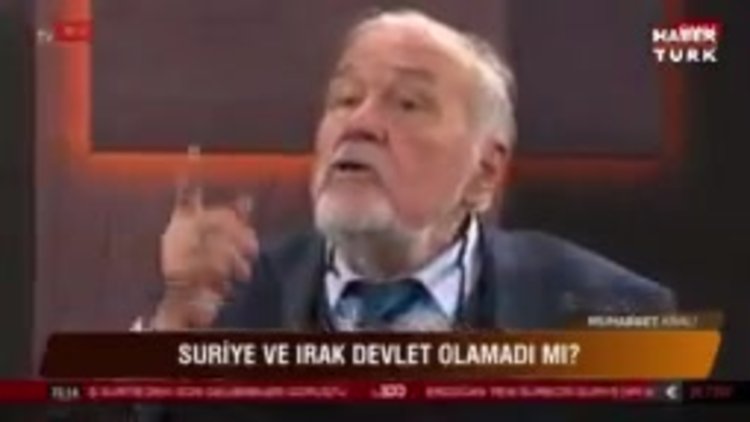 İlber Ortaylı canlı yayını terk etti