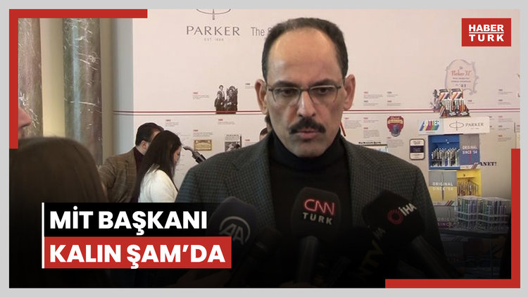 MİT Başkanı Kalın Şam'da