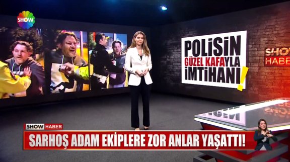 Sarhoş adam ekiplere zor anlar yaşattı!