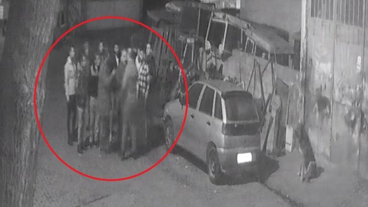 Kayseri'de fırıncının öldürüldüğü bıçaklı kavga kamerada