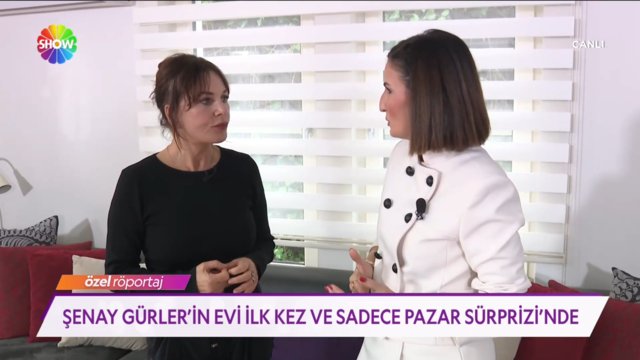 Şenay Gürler'in ev turu!