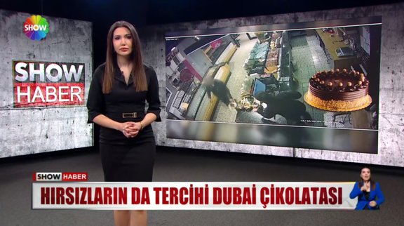 Hırsızların da tercihi Dubai çikolatası!