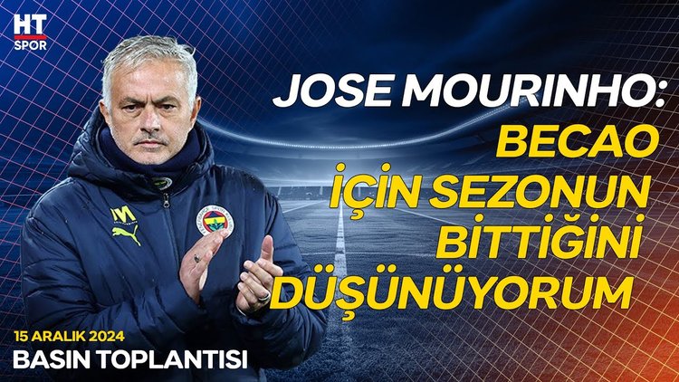 Jose Mourinho, galibiyetin ardından basının sorularını yanıtladı - Basın Toplantısı