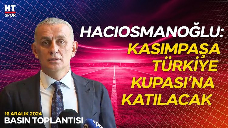 TFF'den Kasımpaşa ve Fenerbahçe'ye davet - Basın Toplantısı