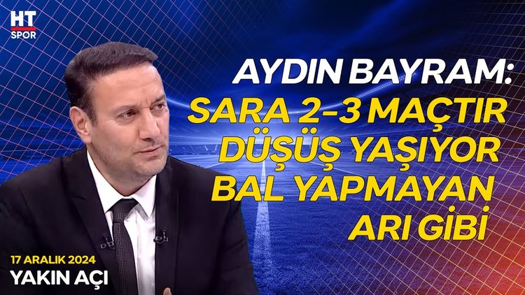 Aydın Bayram dev maçın istatistiklerini yorumladı - Yakın Açı