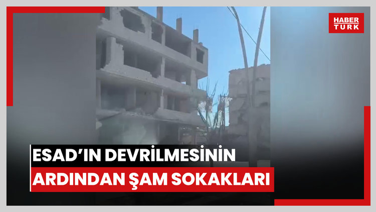 Esad'ın devrilmesinin ardından Şam sokakları