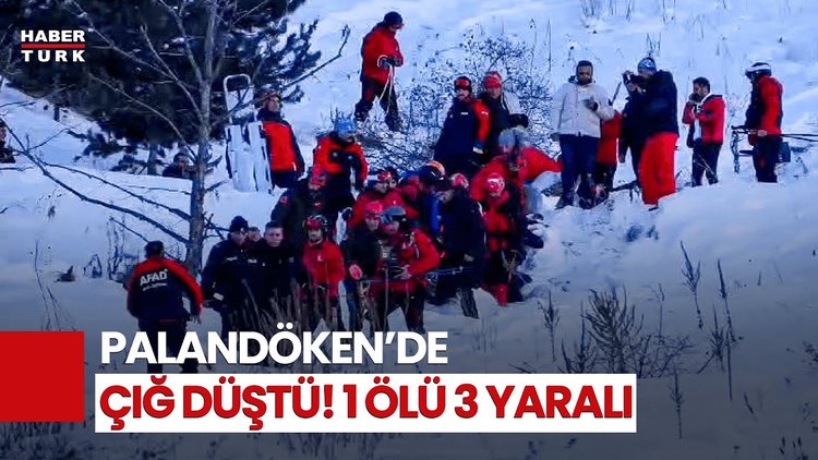 Son Dakika! Erzurum Palandöken Kayak Merkezi’nde Çığ Meydana Geldi!