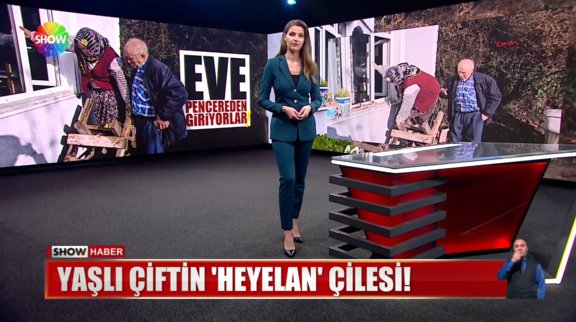 Yaşlı çiftin 'Heyelan' çilesi!