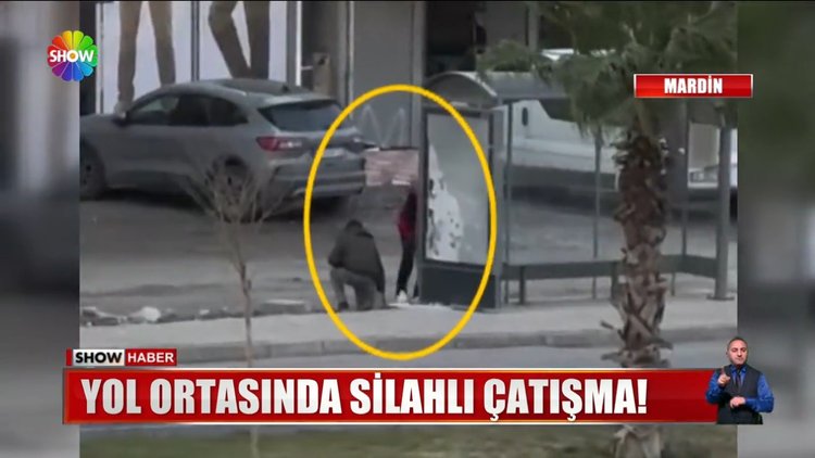 Sokakta mermi yağmuru!