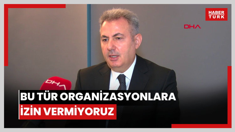 Şehir içinde artık bu tür organizasyonlara izin vermiyoruz