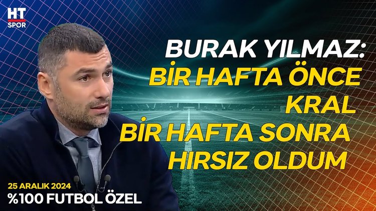 Burak Yılmaz, Beşiktaş'taki teknik direktörlük döneminde yaşadıklarını aktardı - %100 Futbol Özel