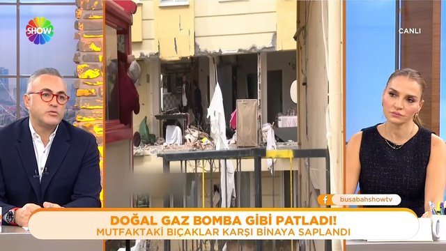 Doğal gaz bomba gibi patladı!