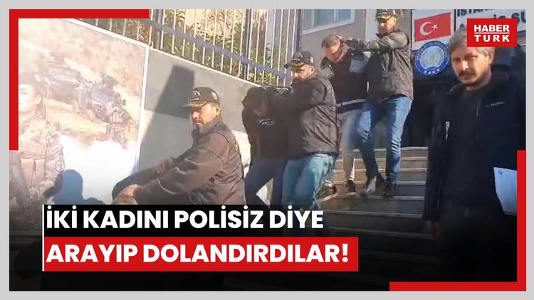 İki kadını polisiz diye arayıp dolandırdılar!