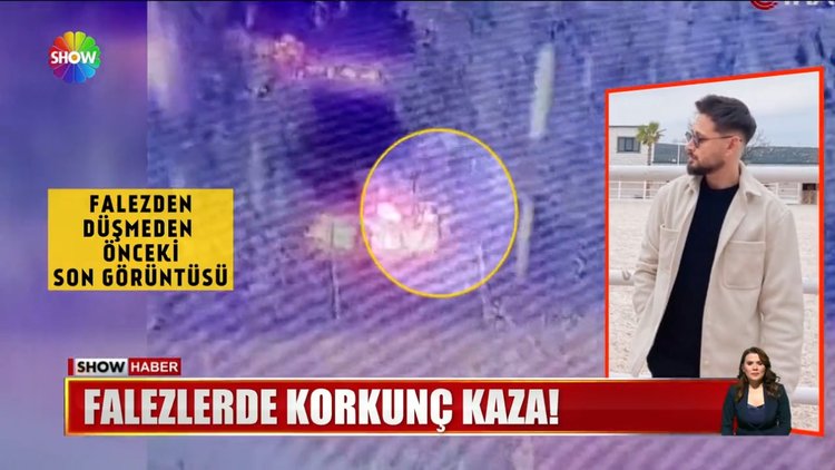 Falezlerde korkunç kaza!